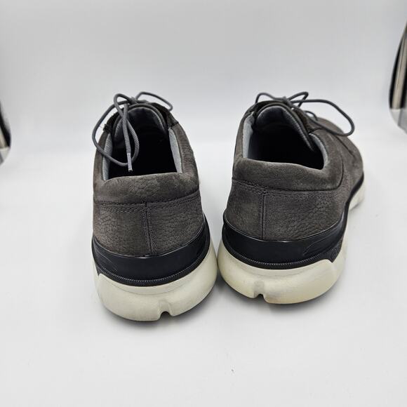 Johnston & Murphy XC4 Tanner Dark Gray Nubuck Leather Plain Toe Shoe Mens 10.5 - Picture 4 of 7